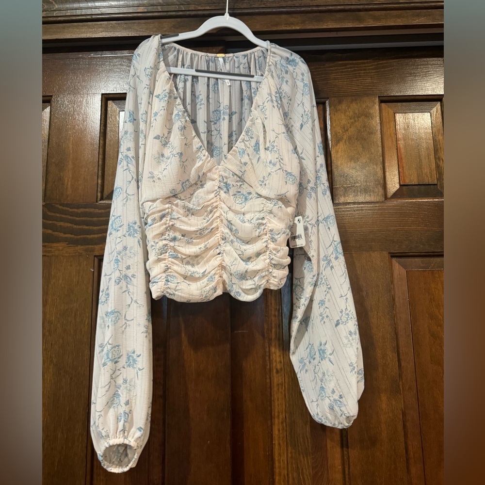 Free People Final Rose Top